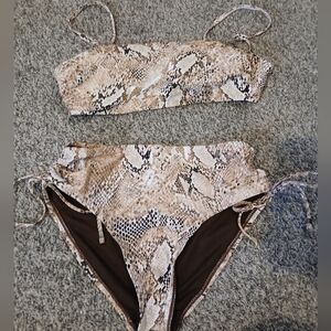 Snake Print Bikini